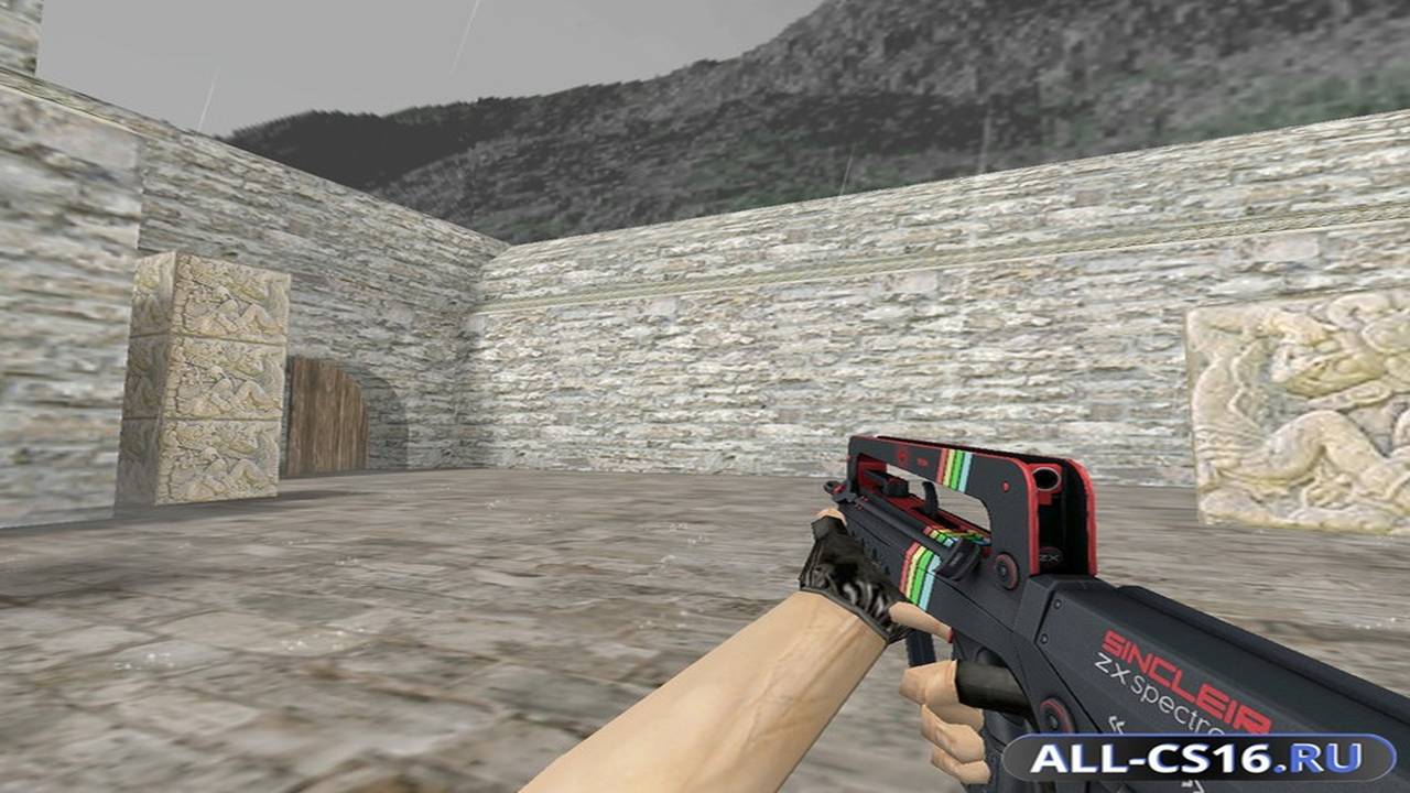 Модель оружия для CS 1.6 - Famas FAMAS | ZX Spectron (ZX Spectron)