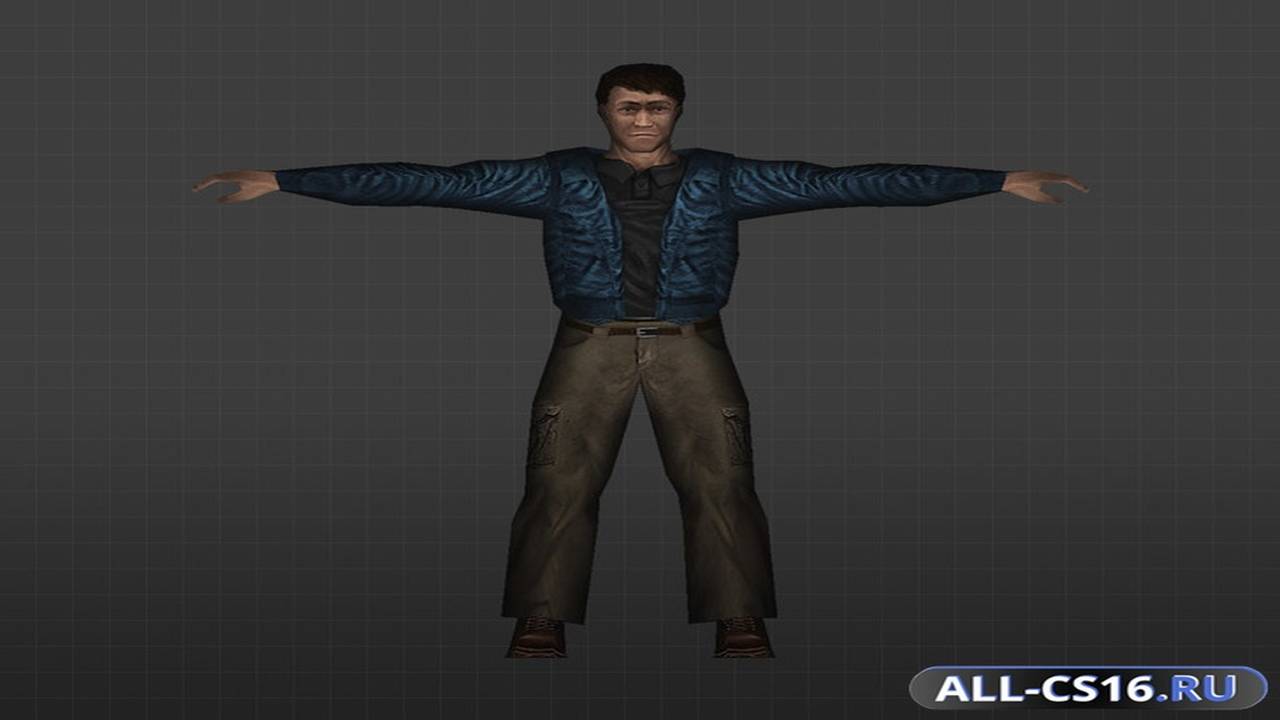 Модель игрока для CS 1.6 - Агент ФБР