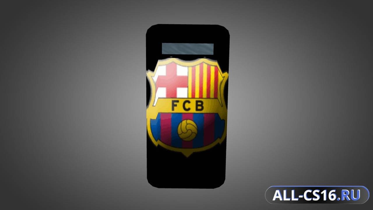 Модель оружия для CS 1.6 - FC Barcelona Shield
