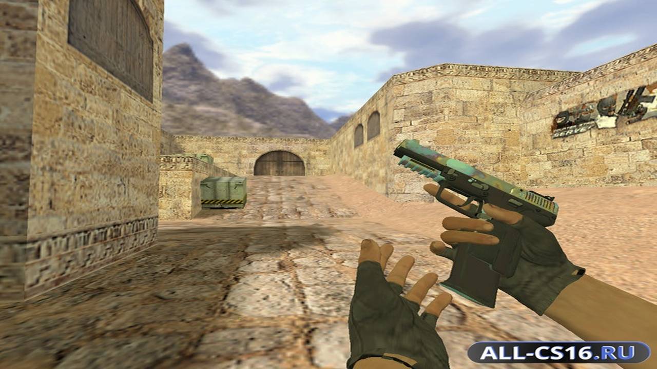 Модель оружия для CS 1.6 - Five-Seven Five Seven Поверхностная закалка