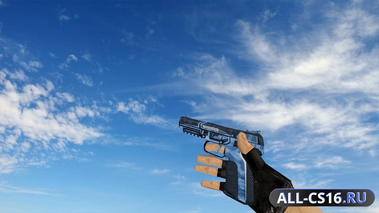 Модель оружия для CS 1.6 - Five-Seven Five Seven Chironex Blue