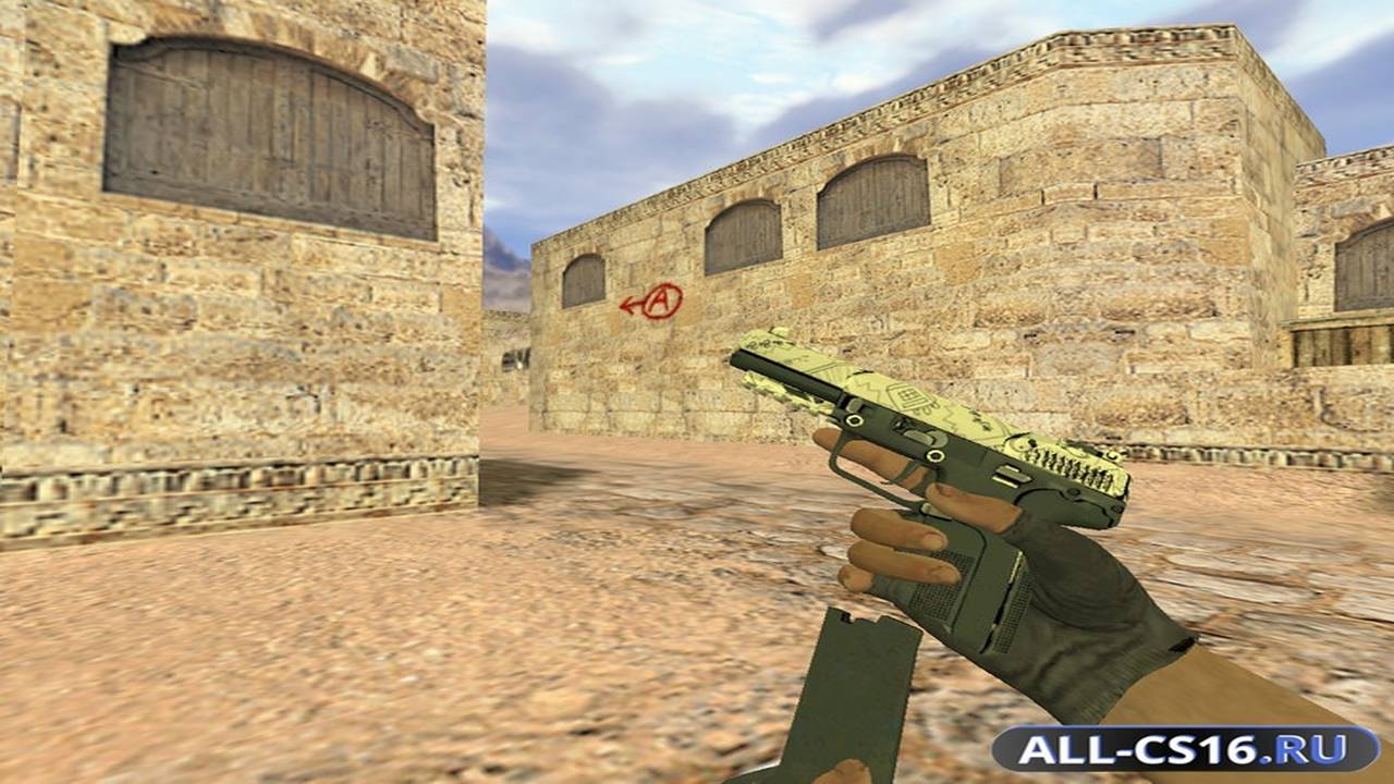 Модель оружия для CS 1.6 - Five-Seven Five Seven Ками