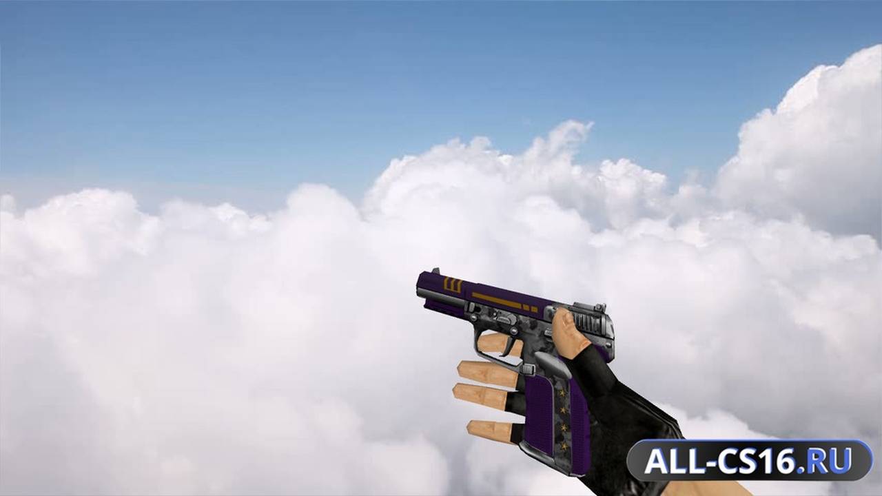 Модель оружия для CS 1.6 - Five-Seven Five Seven Sarge Purple
