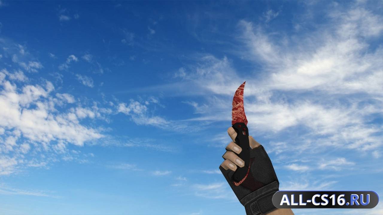 Модель оружия для CS 1.6 - Flip Knife Aidotu