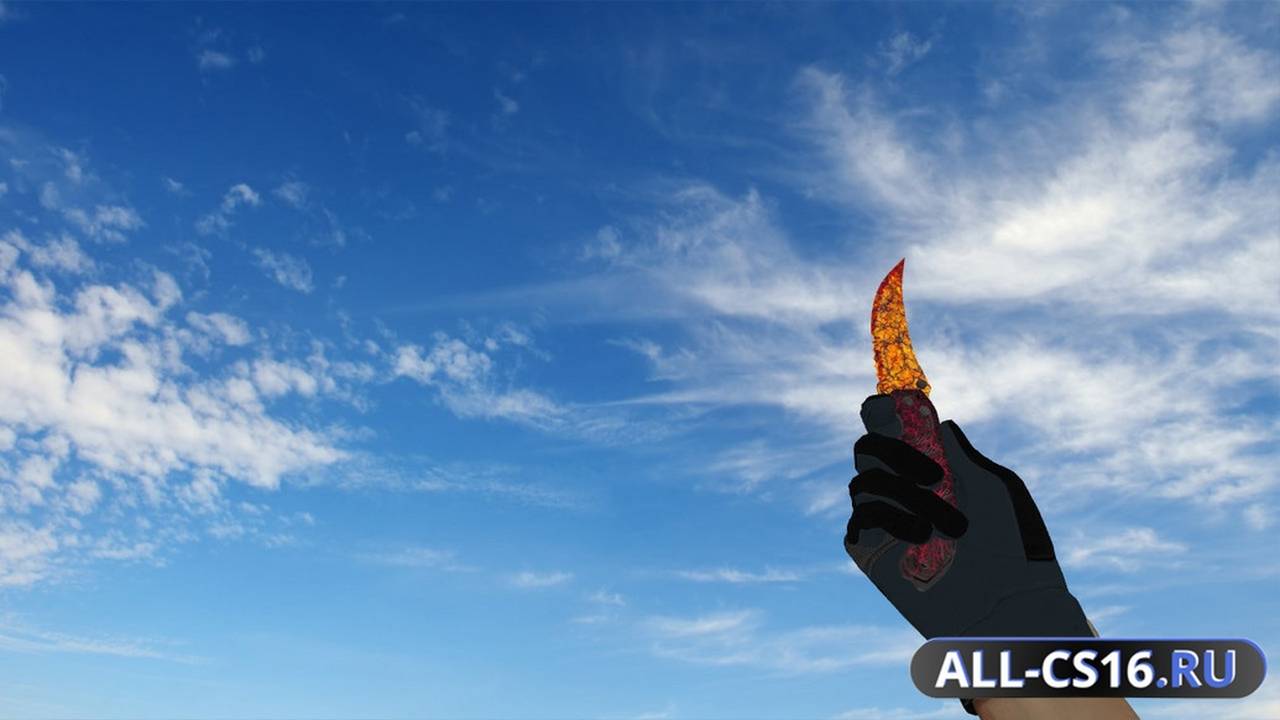 Модель оружия для CS 1.6 - Flip Knife Armageddon