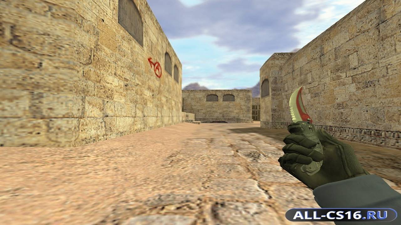 Модель оружия для CS 1.6 - Складной нож Автотроника