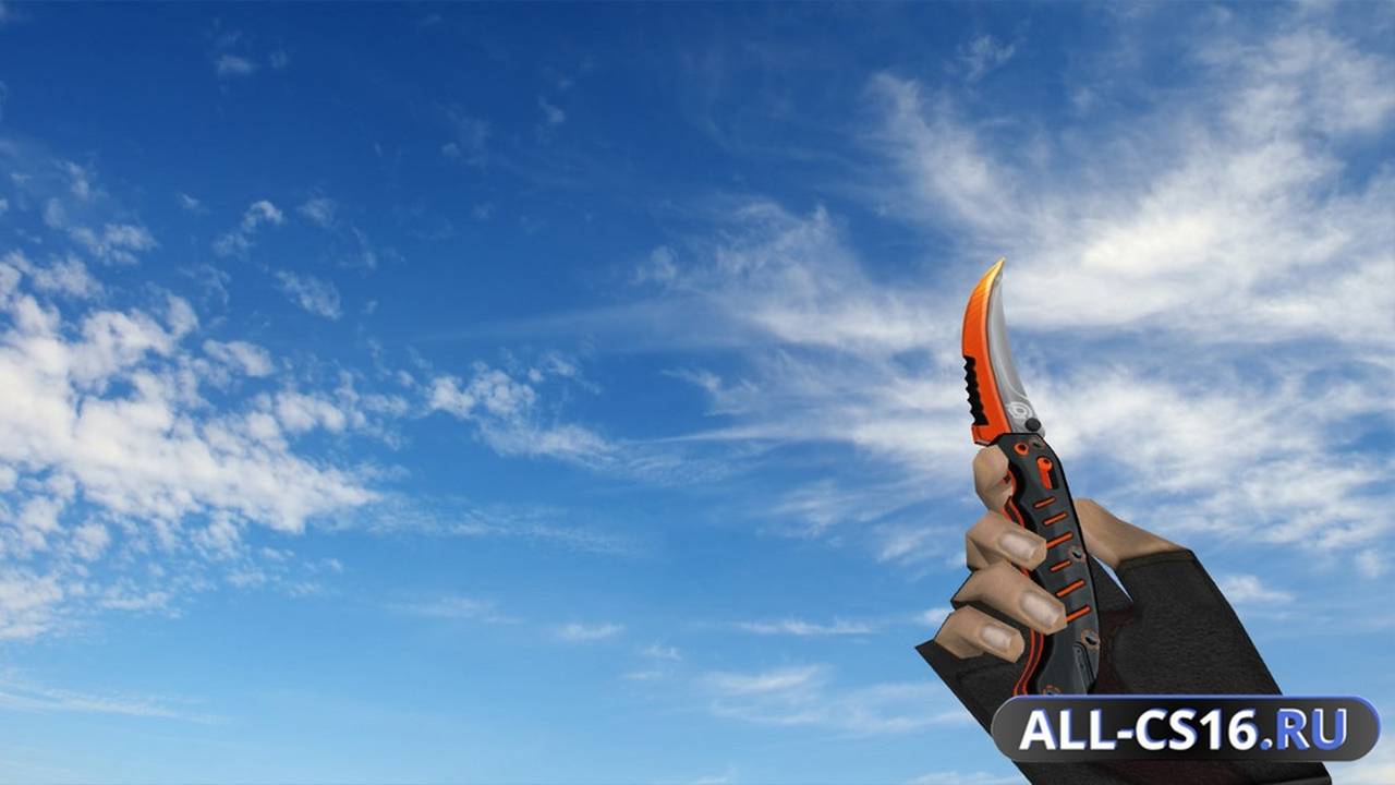 Модель оружия для CS 1.6 - Flip Knife Burst