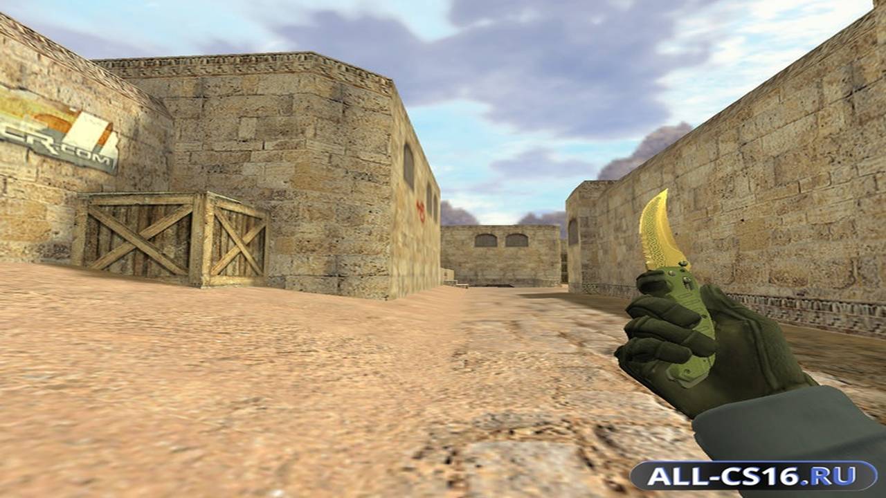 Модель оружия для CS 1.6 - Складной нож Лор