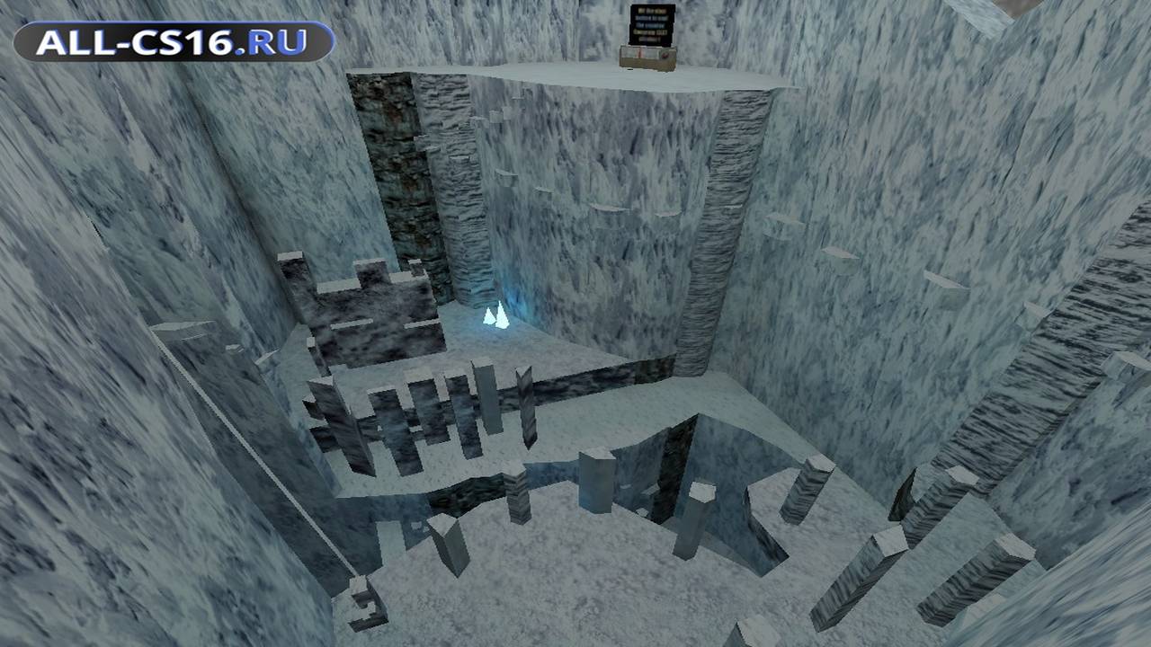 Карта «flr_glacier» для CS 1.6 для CS 1.6