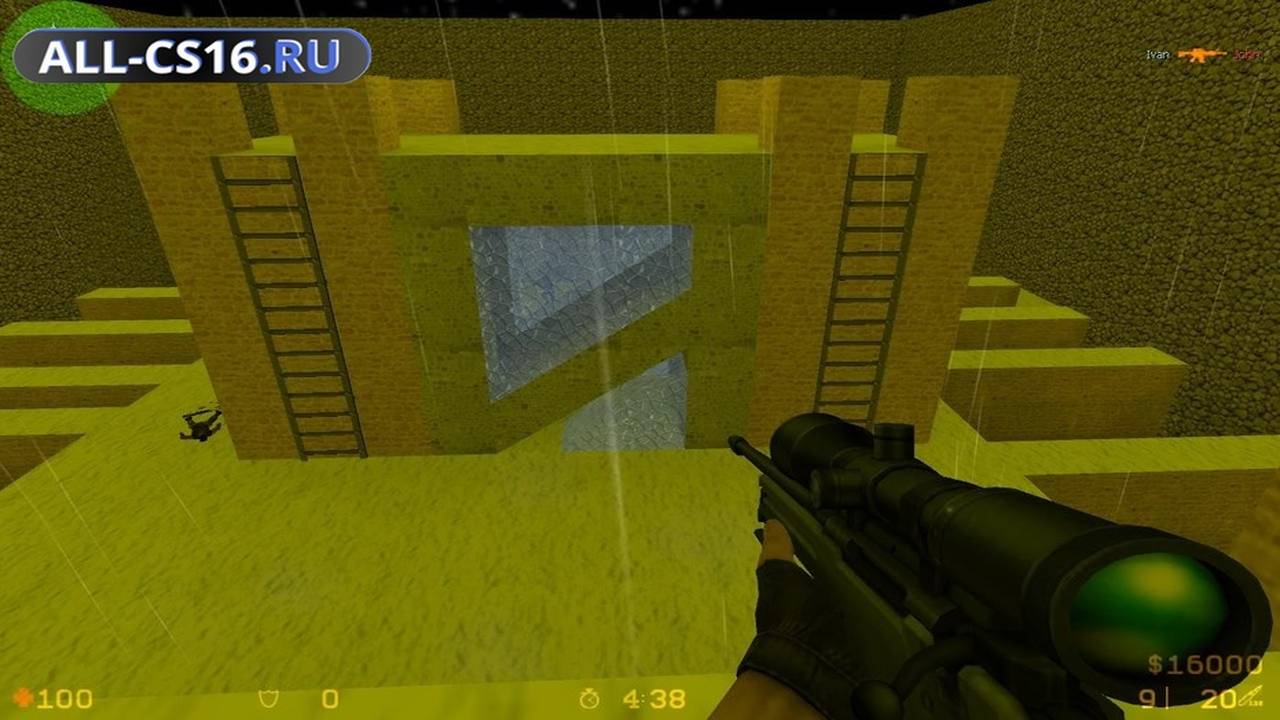 Карта «fly_fortline2» для CS 1.6 для CS 1.6