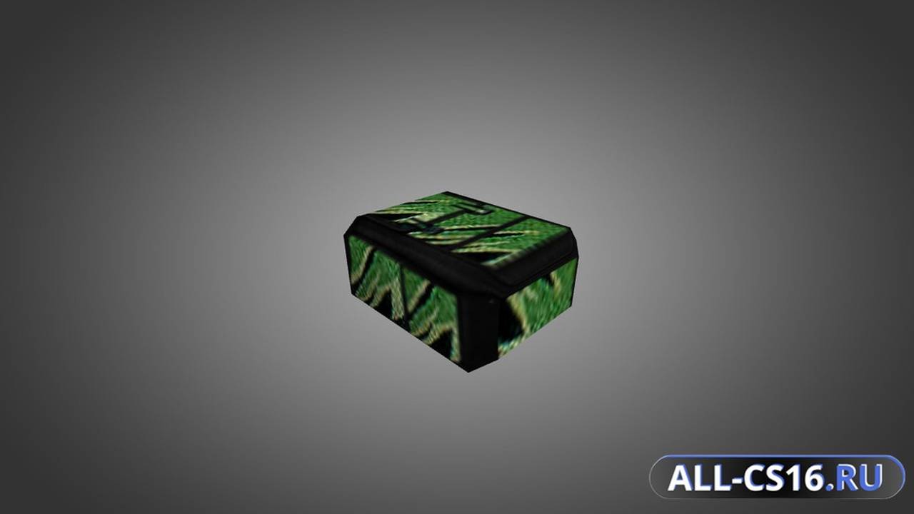 Модель оружия для CS 1.6 - Forest Green Backpack