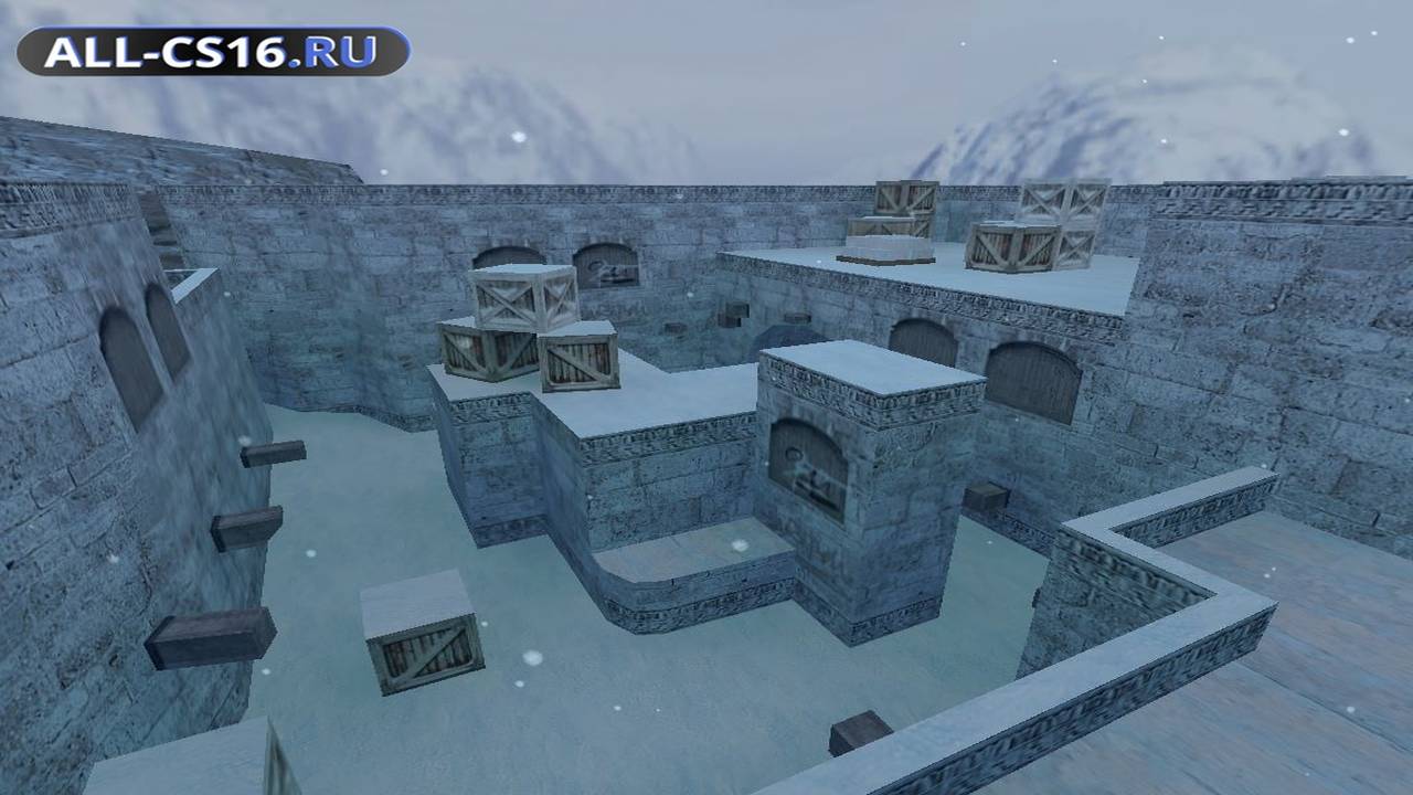 Карта «fu_frosty» для CS 1.6 для CS 1.6
