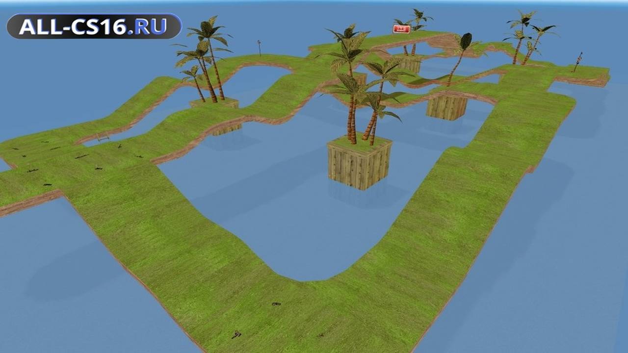 Карта «fy_17b_hopla» для CS 1.6 для CS 1.6