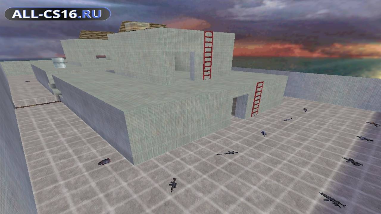 Карта «fy_2forts» для CS 1.6 для CS 1.6