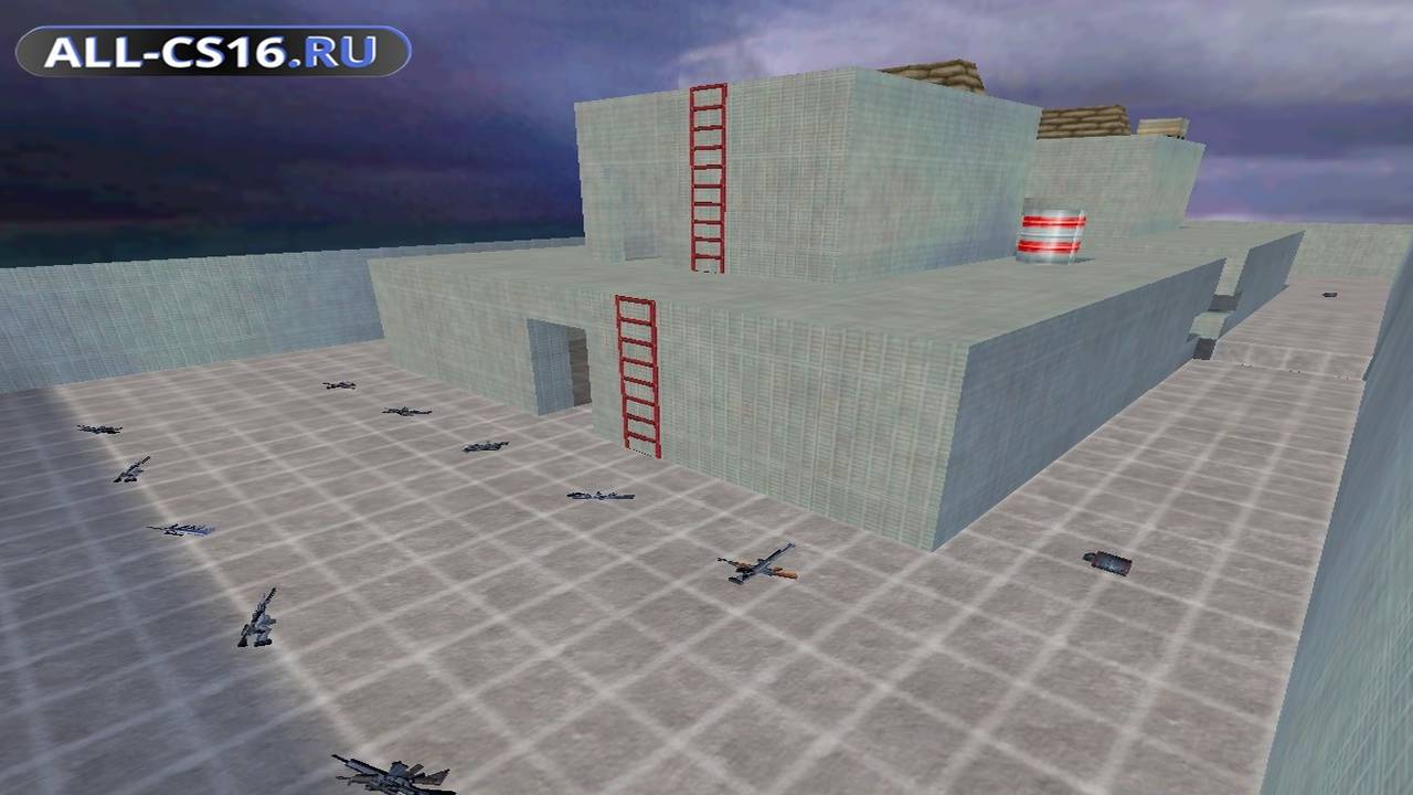 Карта «fy_2forts_se» для CS 1.6 для CS 1.6