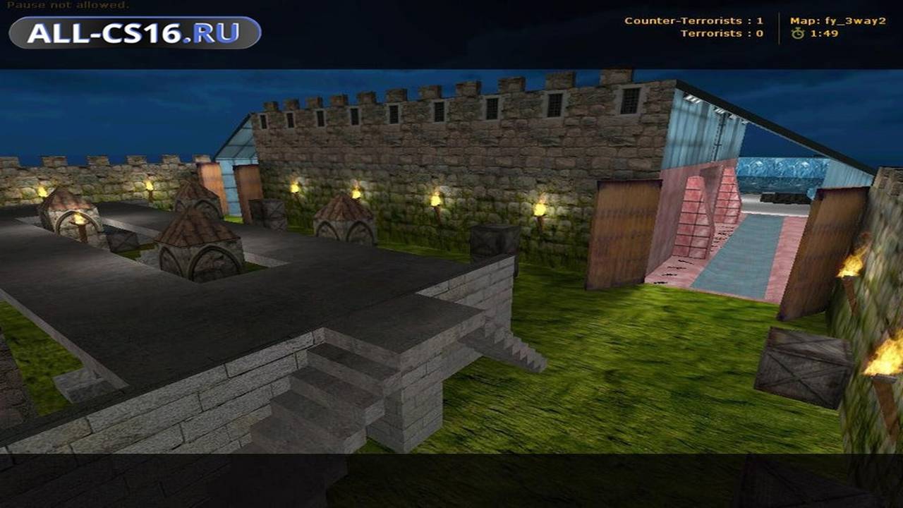 Карта «fy_3way2» для CS 1.6 для CS 1.6