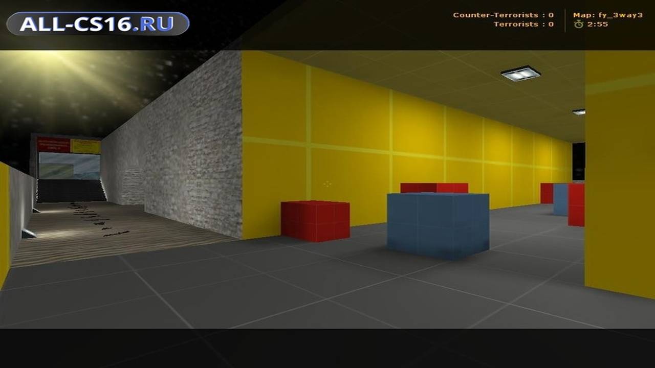 Карта «fy_3way3» для CS 1.6 для CS 1.6