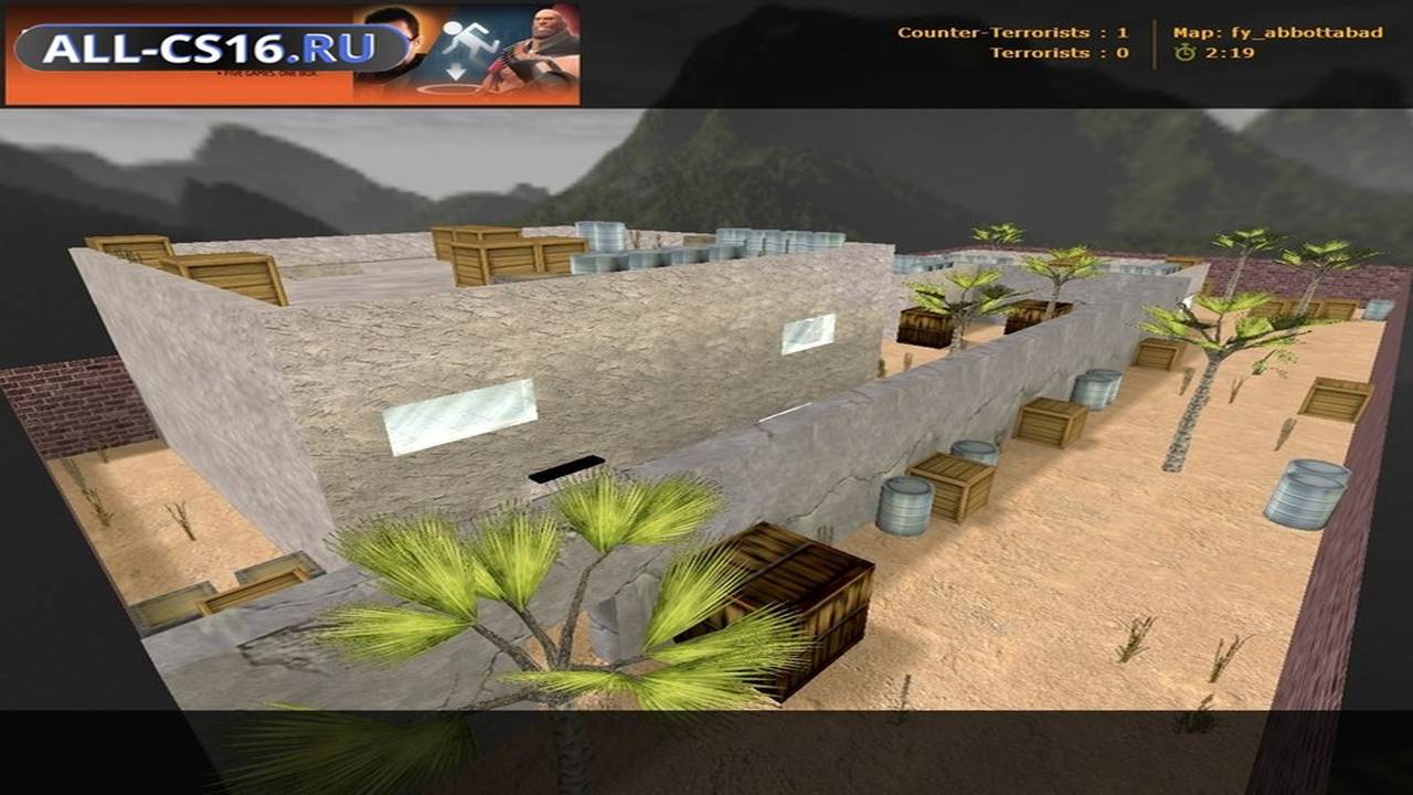 Карта «fy_abbottabad» для CS 1.6 для CS 1.6