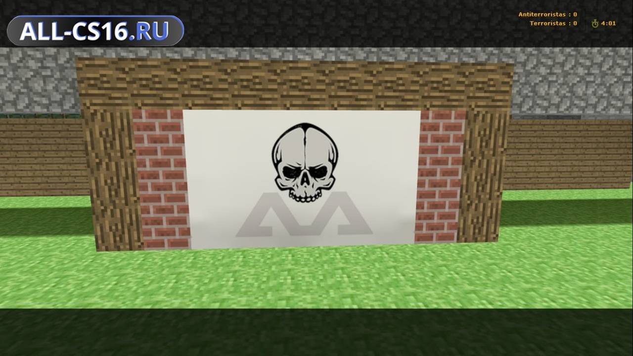 Карта «fy_afminecraft» для CS 1.6 для CS 1.6