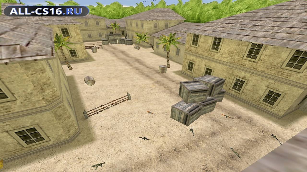 Карта «fy_africakorps» для CS 1.6 для CS 1.6