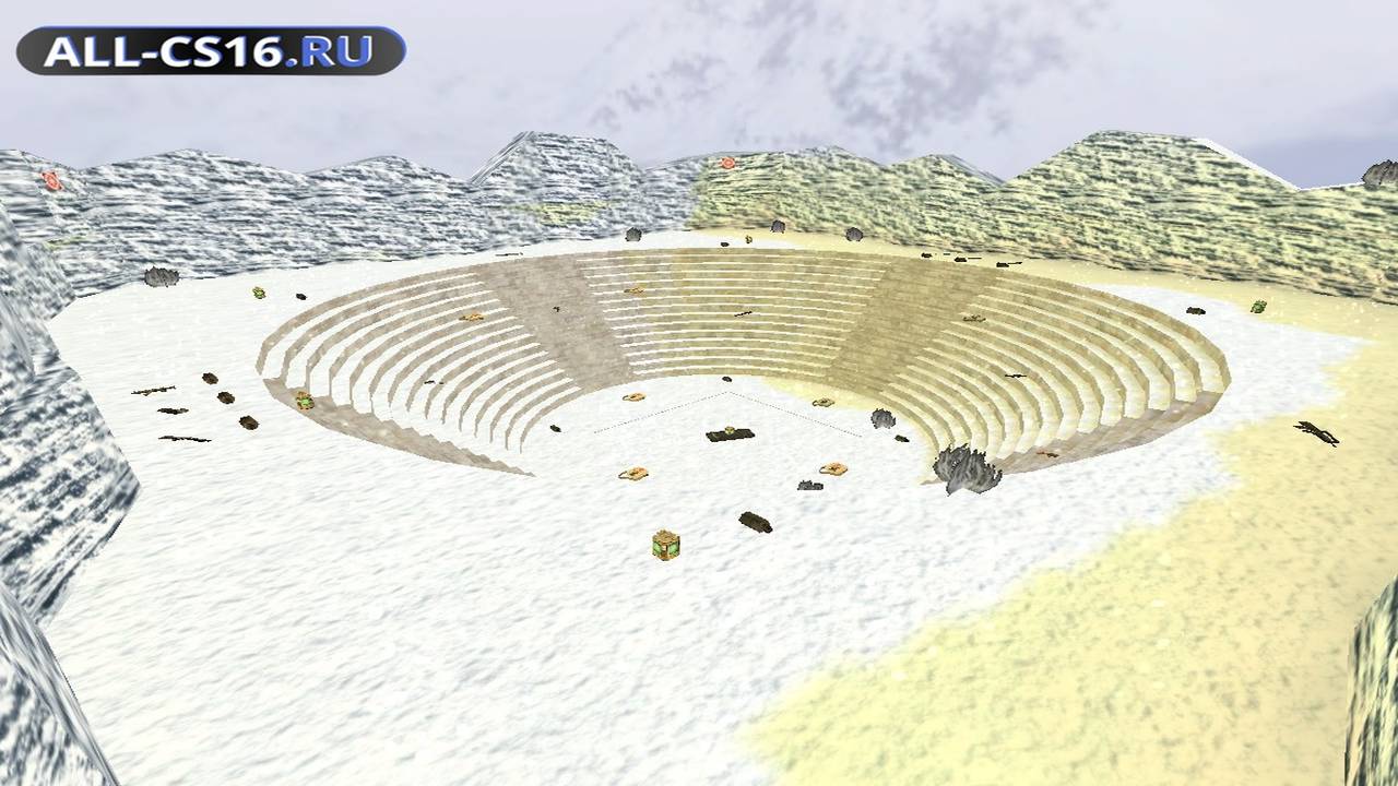 Карта «fy_amphitheatrum» для CS 1.6 для CS 1.6