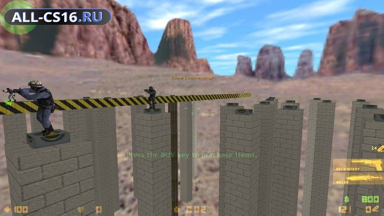Карта «fy_avoid_flying» для CS 1.6 для CS 1.6