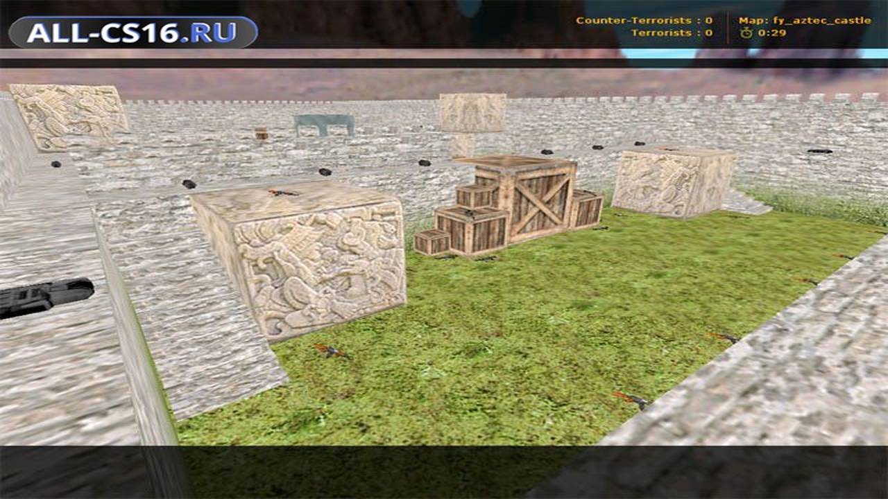 Карта «fy_aztec_castle» для CS 1.6 для CS 1.6