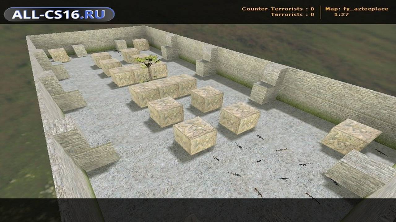 Карта «fy_aztecplace» для CS 1.6 для CS 1.6