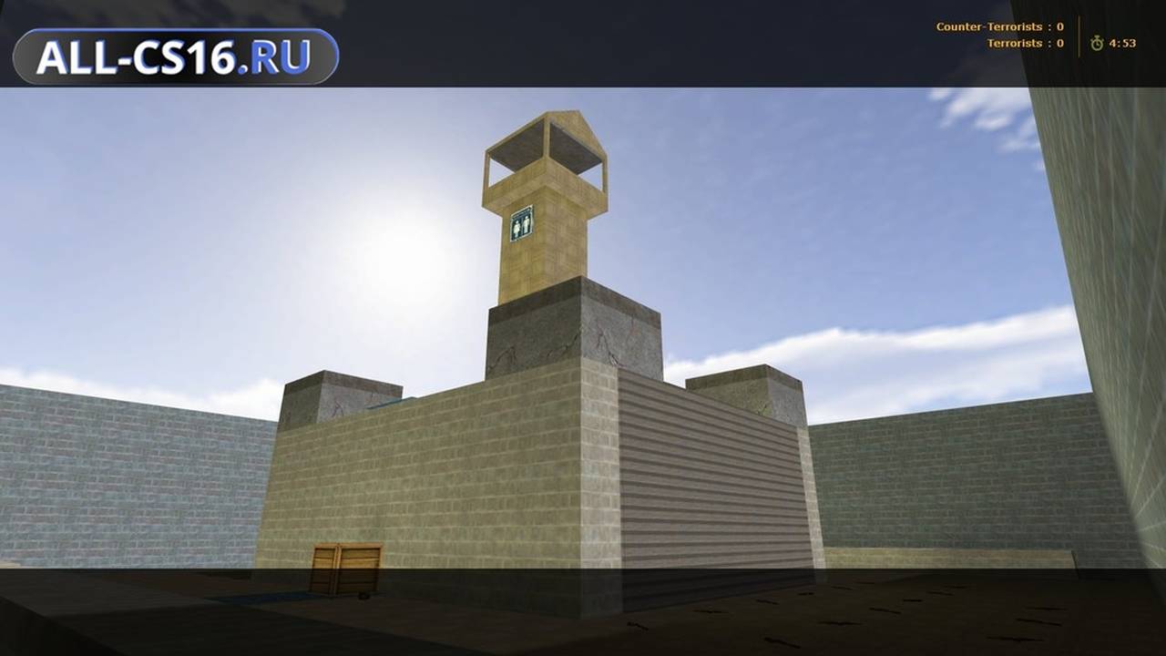 Карта «fy_bobtower» для CS 1.6 для CS 1.6
