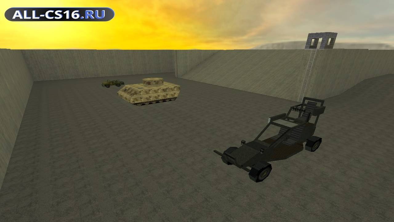 Карта «fy_cars» для CS 1.6 для CS 1.6