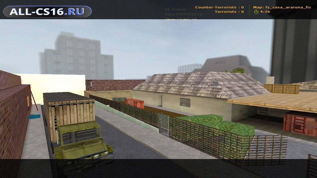 Карта «fy_casa_araruna_fix» для CS 1.6 для CS 1.6