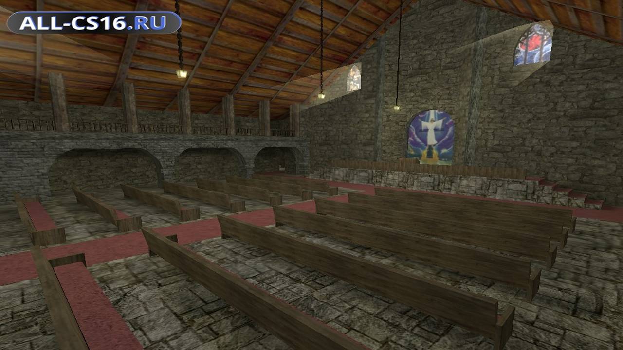 Карта «fy_church» для CS 1.6 для CS 1.6