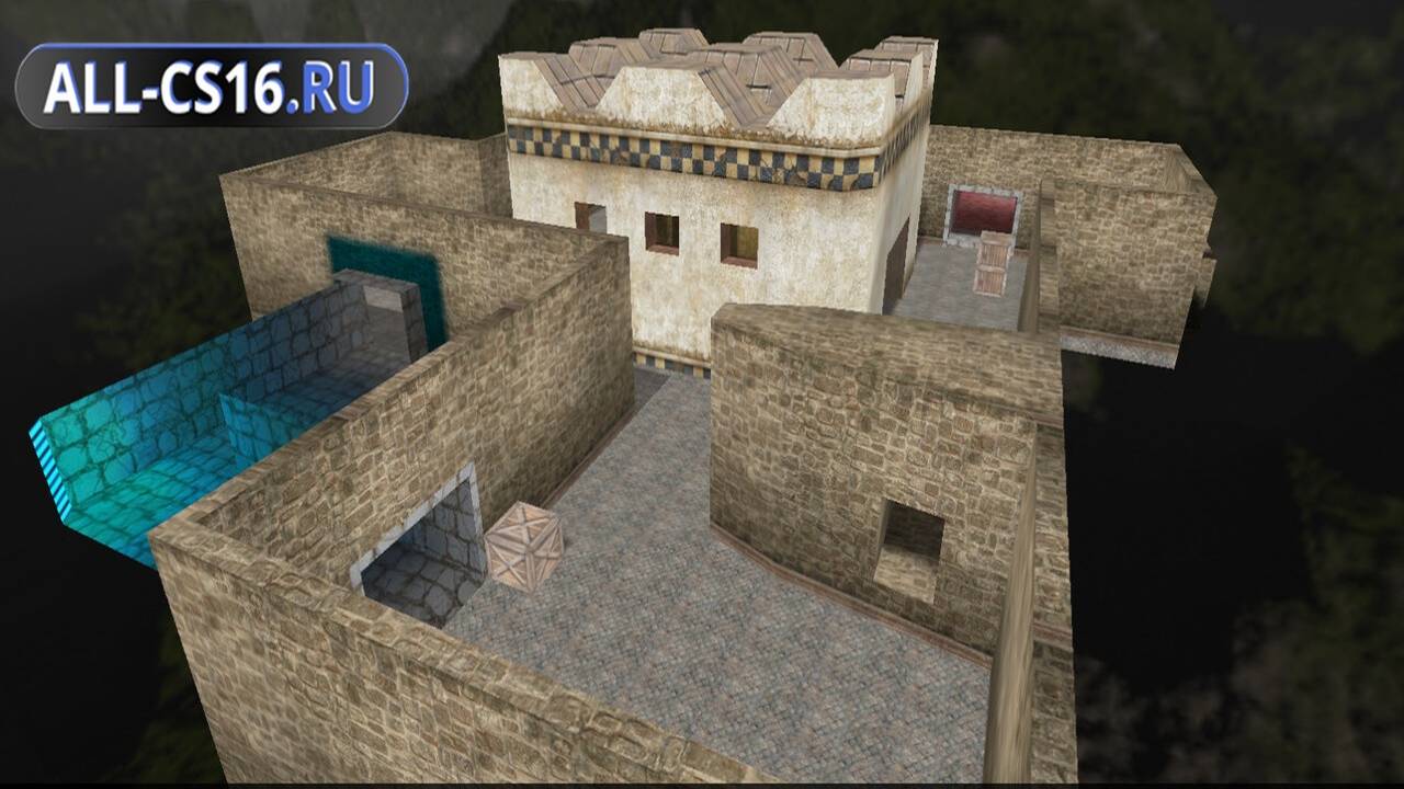 Карта «fy_cobble» для CS 1.6 для CS 1.6