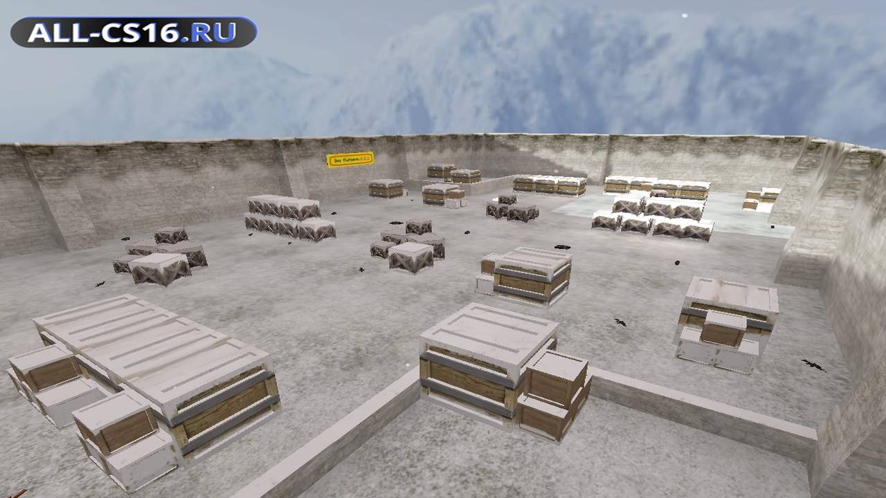 Карта «fy_cold_day» для CS 1.6 для CS 1.6