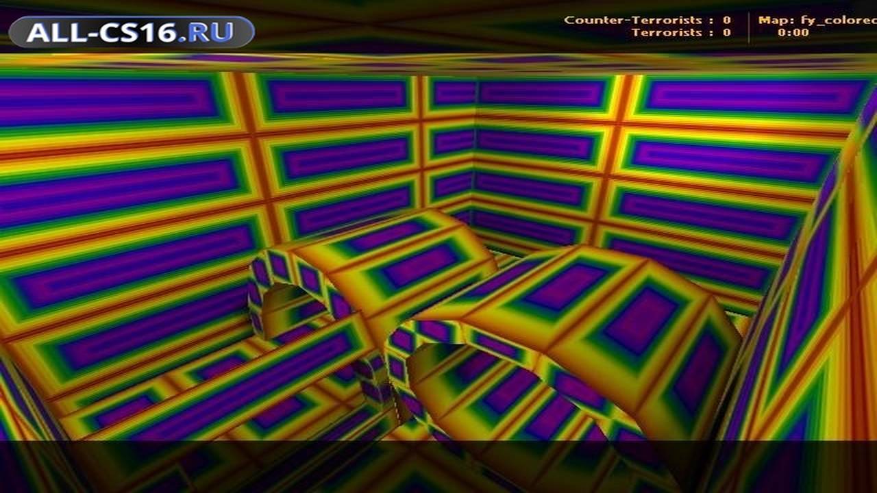 Карта «fy_coloredrooms» для CS 1.6 для CS 1.6