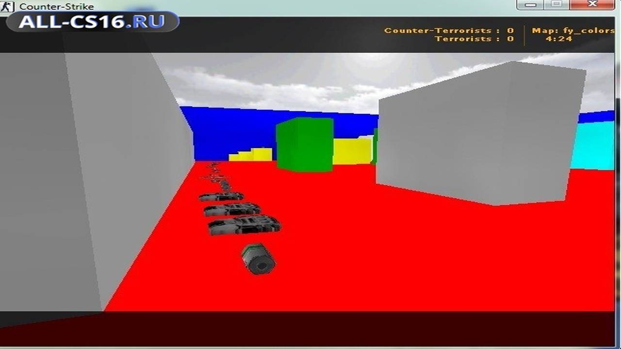 Карта «fy_colors1» для CS 1.6 для CS 1.6