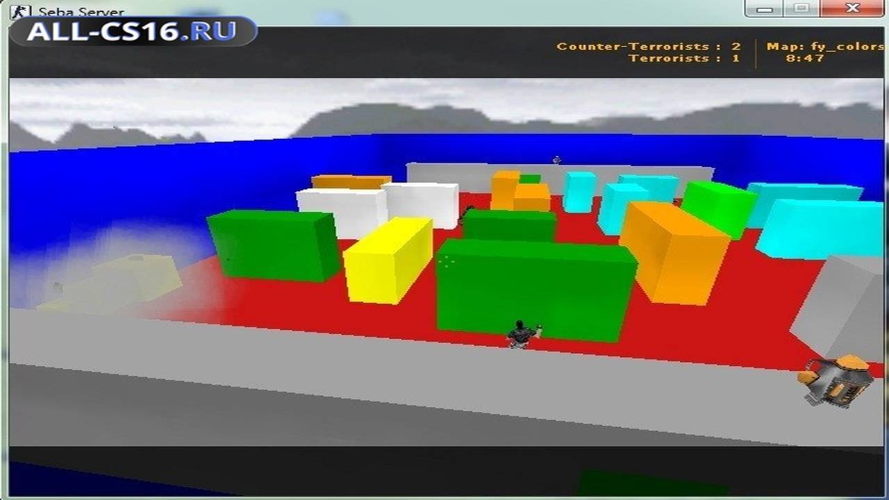 Карта «fy_colors2» для CS 1.6 для CS 1.6