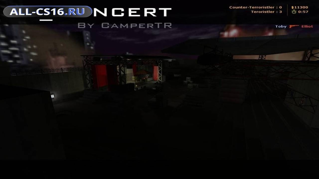 Карта «fy_concert» для CS 1.6 для CS 1.6