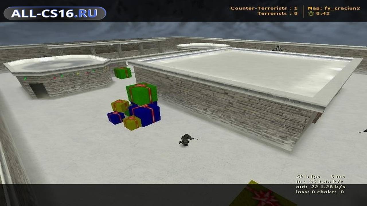 Карта «fy_craciun2» для CS 1.6 для CS 1.6