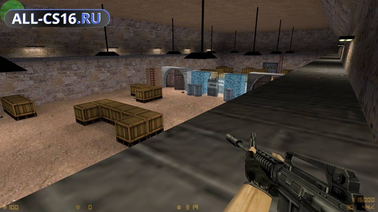 Карта «fy_cratewarriors» для CS 1.6 для CS 1.6