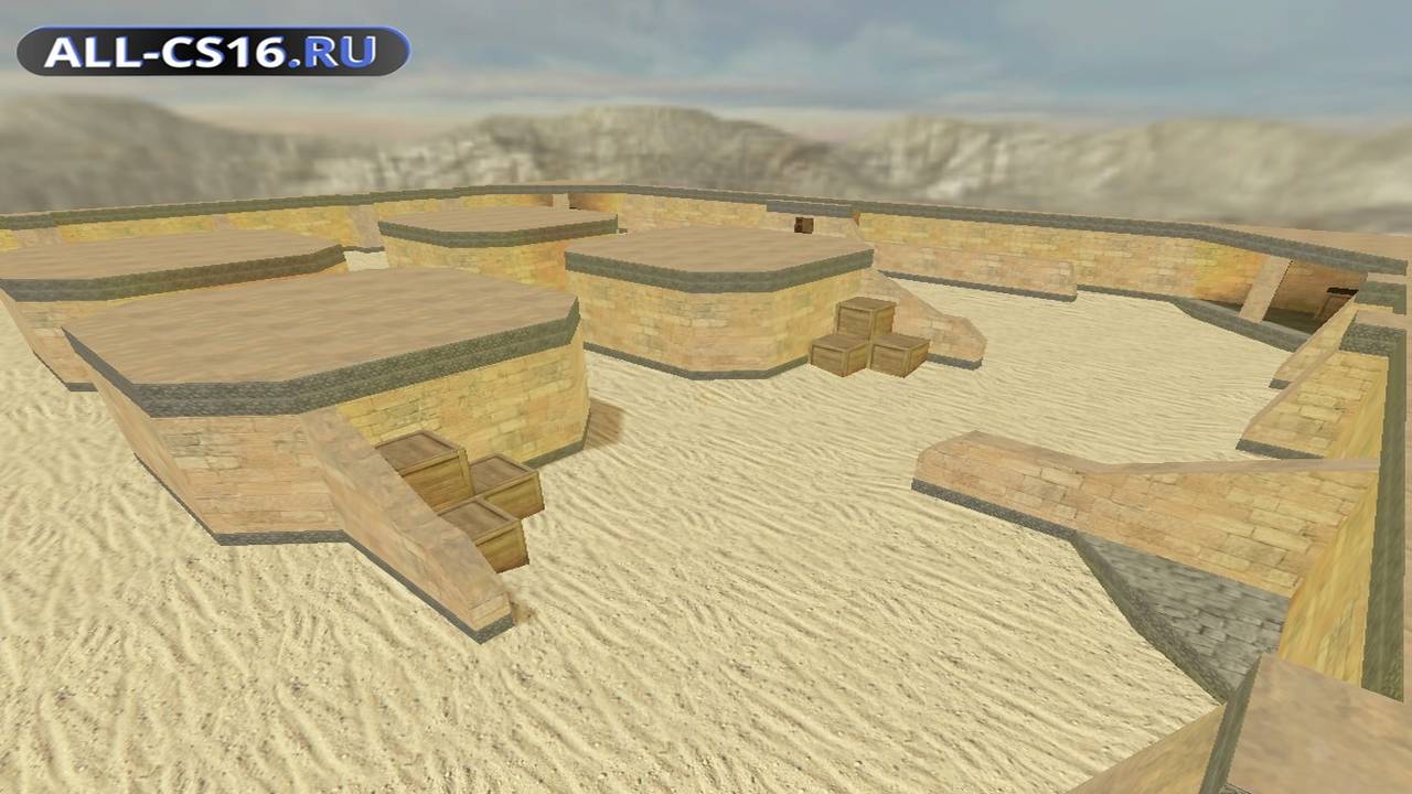 Карта «fy_desert» для CS 1.6 для CS 1.6