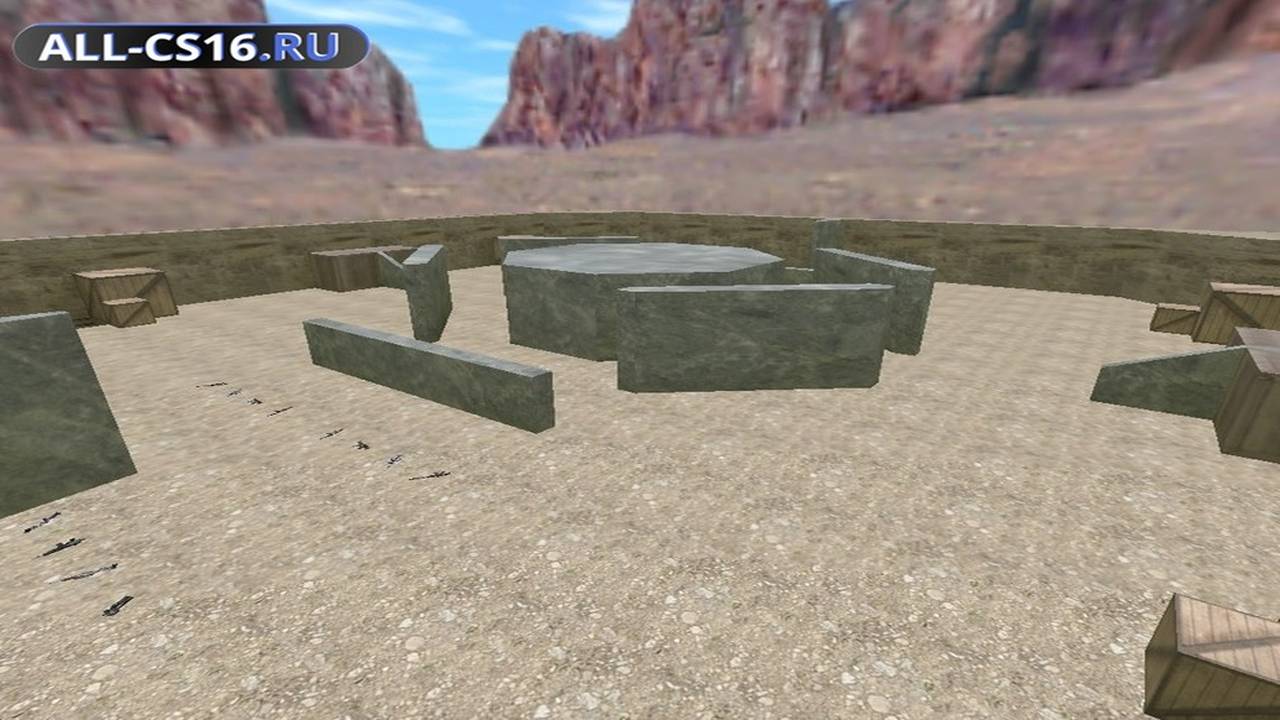 Карта «fy_desertworld» для CS 1.6 для CS 1.6