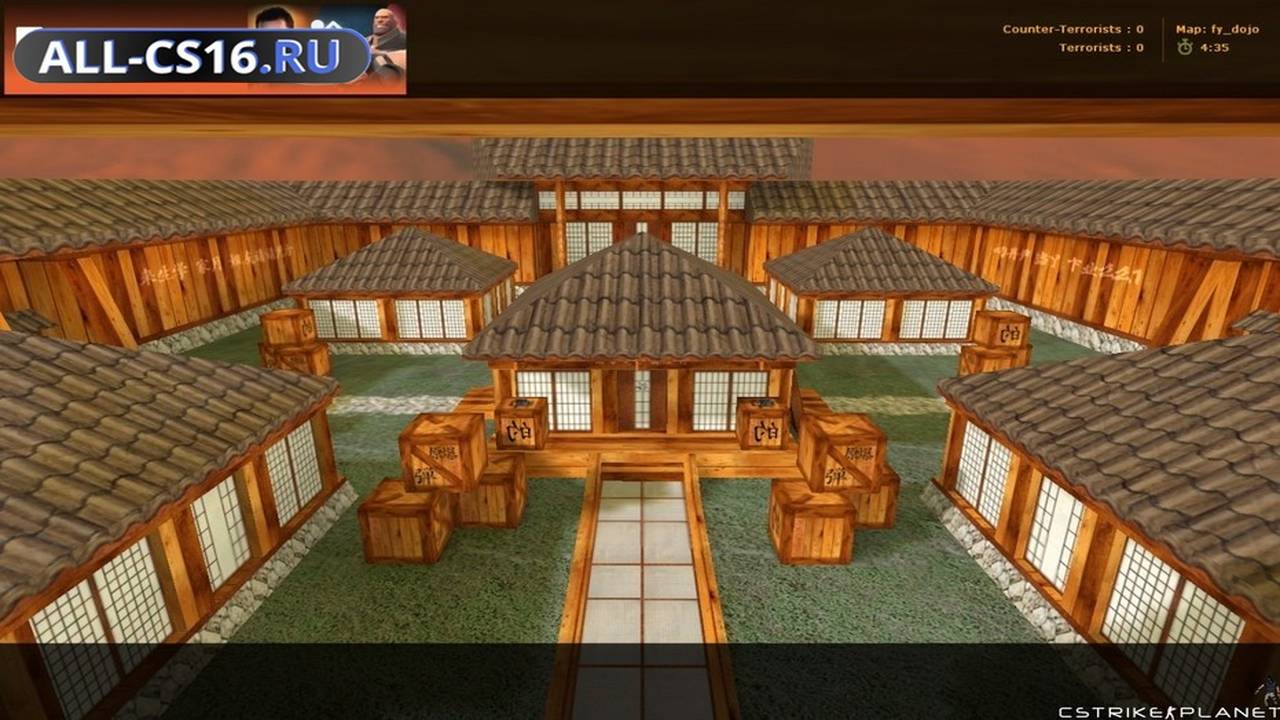 Карта «fy_dojo» для CS 1.6 для CS 1.6