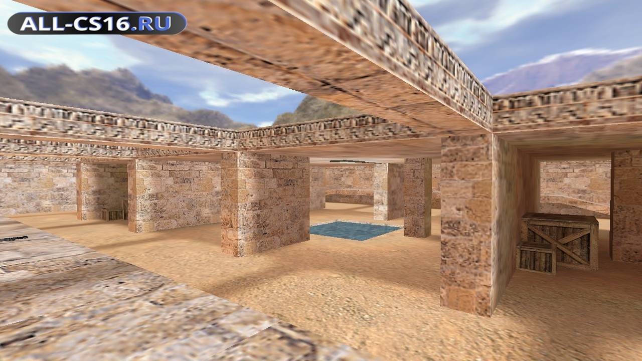 Карта «fy_dust110» для CS 1.6 для CS 1.6