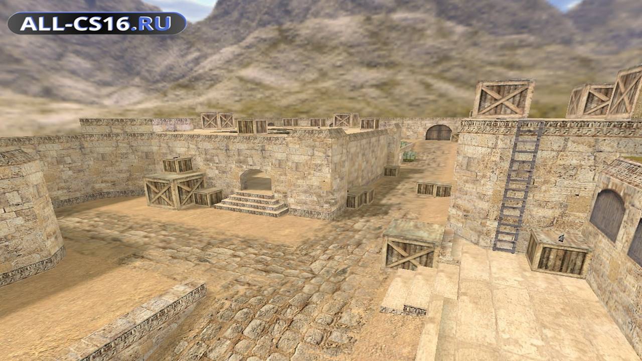 Карта «fy_dust2» для CS 1.6 для CS 1.6