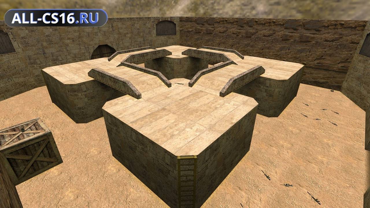 Карта «fy_dust_2019» для CS 1.6 для CS 1.6