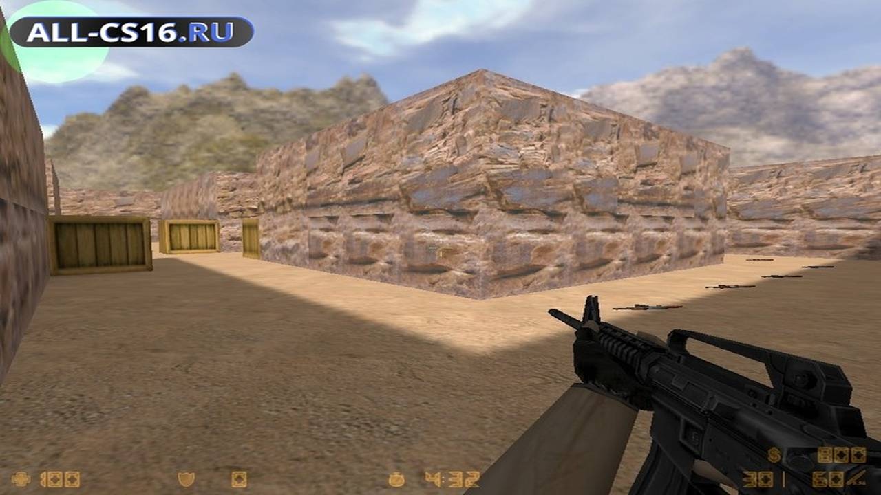 Карта «fy_dust_aulus» для CS 1.6 для CS 1.6