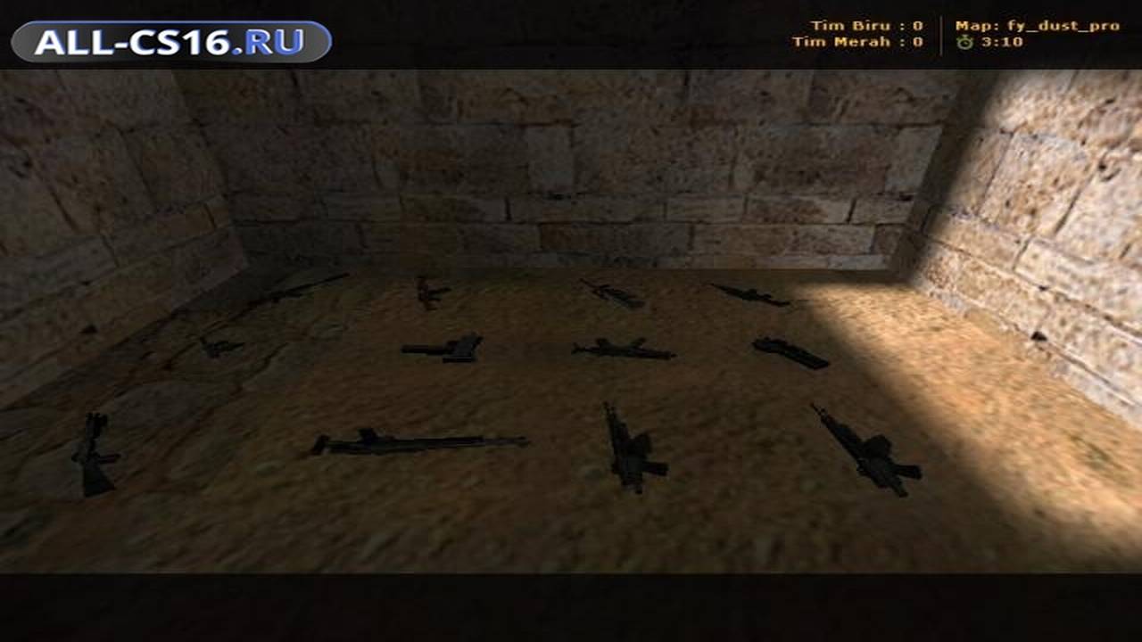 Карта «fy_dust_pro» для CS 1.6 для CS 1.6