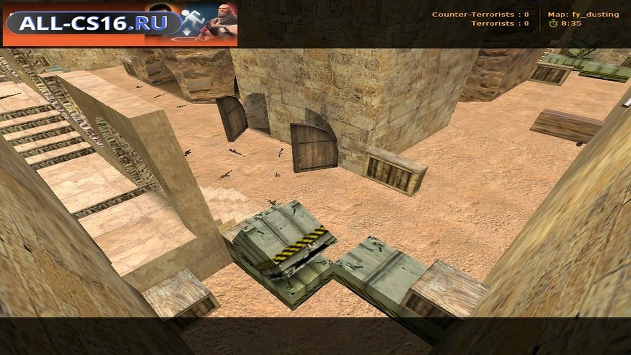 Карта «fy_dusting» для CS 1.6 для CS 1.6