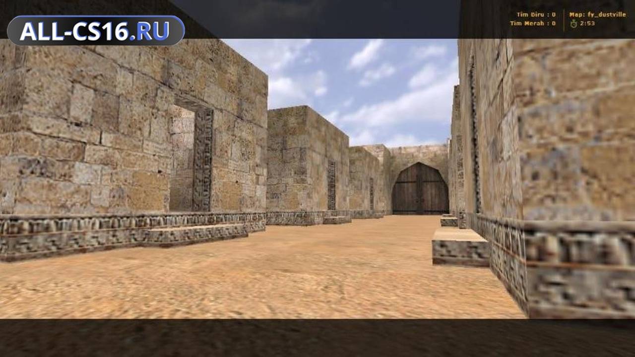 Карта «fy_dustville» для CS 1.6 для CS 1.6